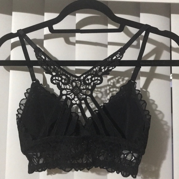 Bralette black lace - Picture 2 of 4
